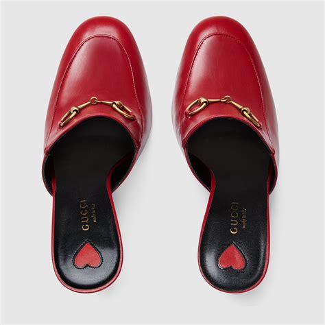 gucci heel mule|princetown mules for women.